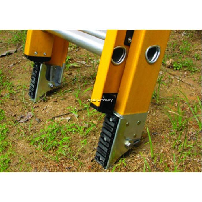 EVERLAS FGD NONCONDUCTIVE DOUBLE EXTENSION LADDER